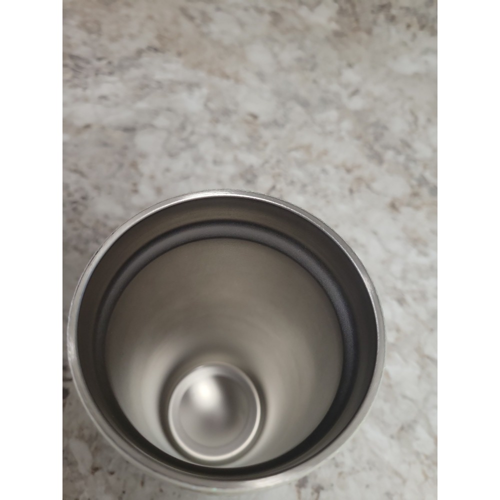 Art Minded Stainless Steel Insulated Tumbler 21-30 oz Blue Glitter Cow Slide Lid - Picture 3 of 5